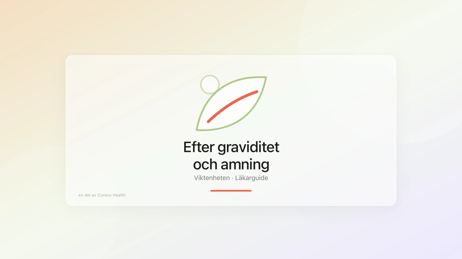 Viktbehandling planeras efter graviditet och amning