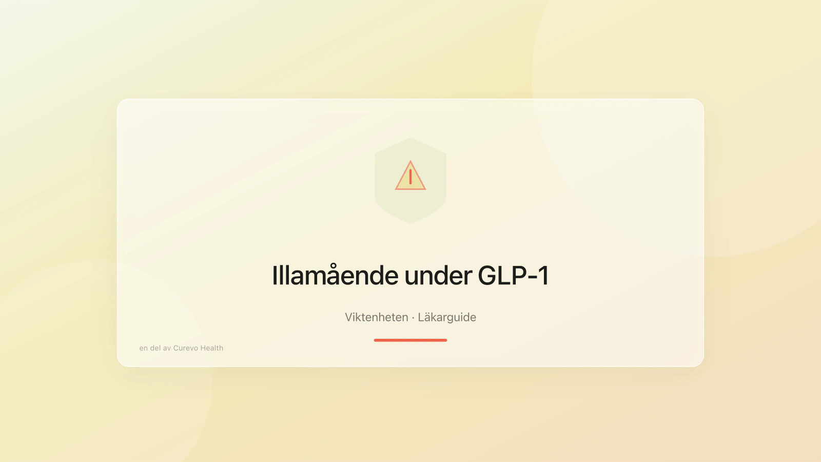 Illamående under GLP-1-behandling: vad kan man göra?