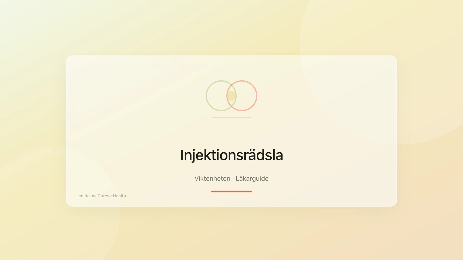 Lugn genomgång av injektionspenna med vårdpersonal
