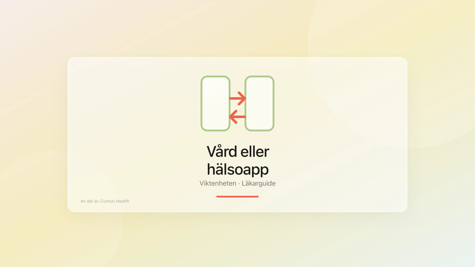 Medicinsk viktbehandling eller hälsocoach-app?